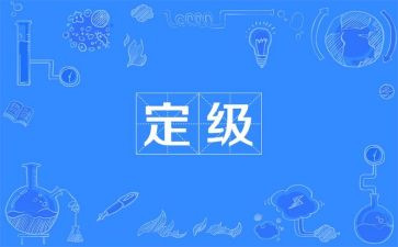 转正定级表的个人总结8篇