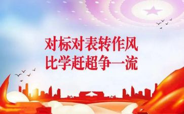 开展对标活动总结最新6篇