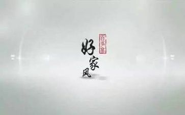关于家训家风的演讲稿7篇