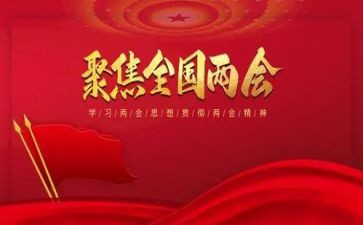 两会心得体会心得体会8篇