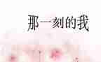 让我的那一刻作文6篇