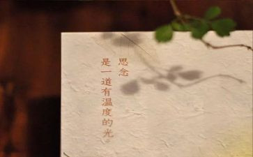 思念是作文最新5篇