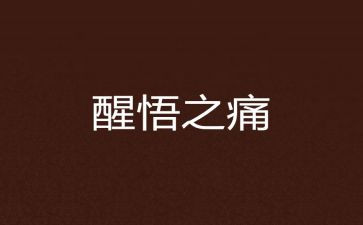 醒悟作文推荐5篇