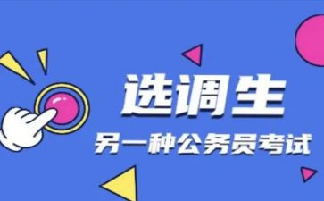 选调生培训后心得体会5篇