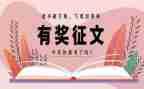 对征文比赛活动总结推荐6篇