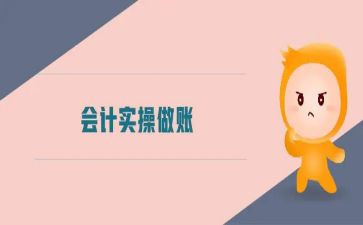 会计做账的心得8篇